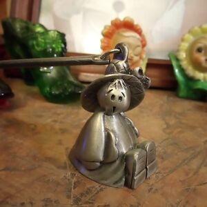 Vintage Pewter Candle Snuffer.